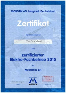 Motobix Zertifikat
