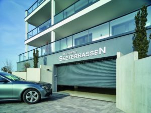 Tiefgaragenrolltor mit Fenster Nürnberg Lauf Eckental Forchheim Heroldsberg Erlangen